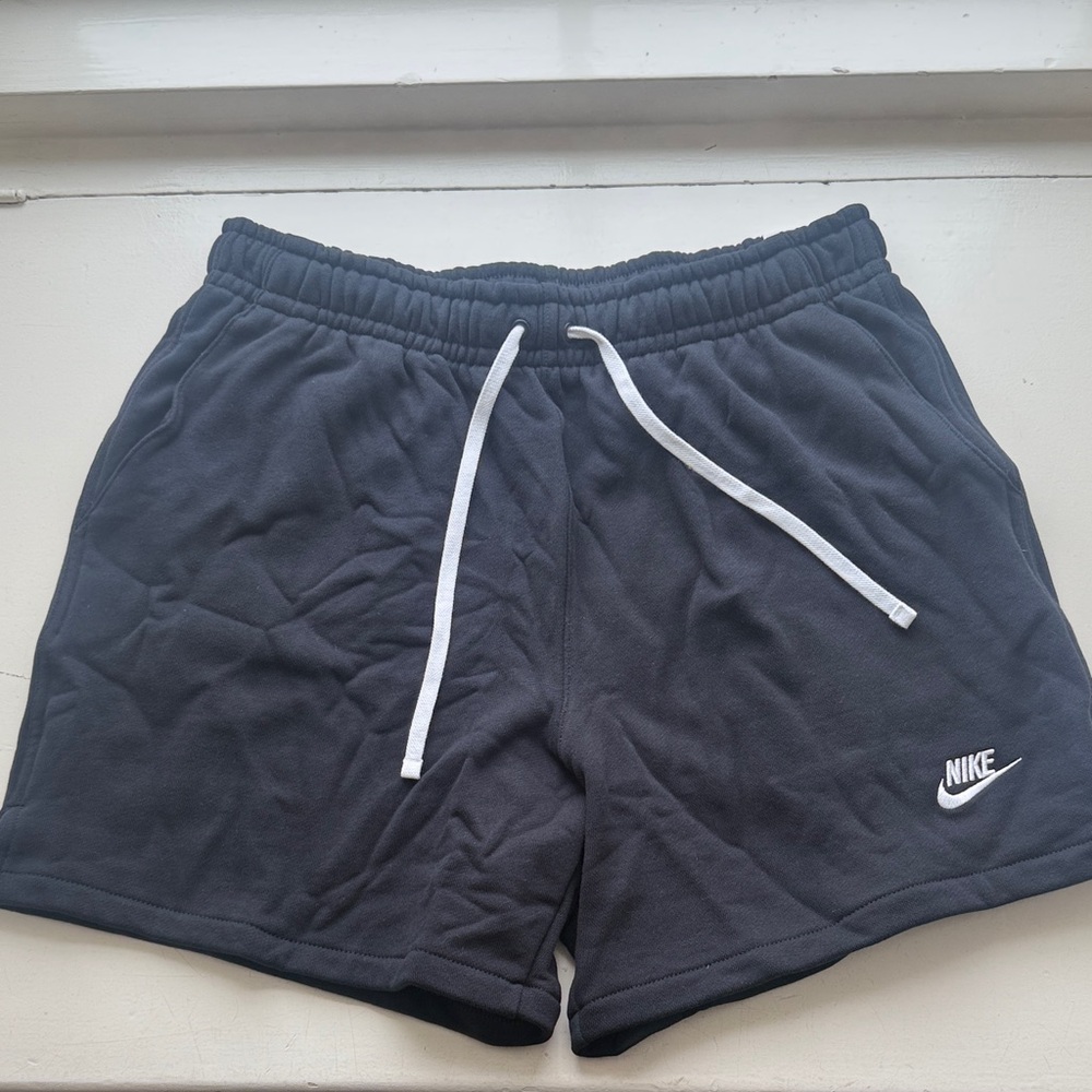 Nike Black Athletic Cotton Shorts